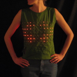Leah Buechley's LED Clothing 